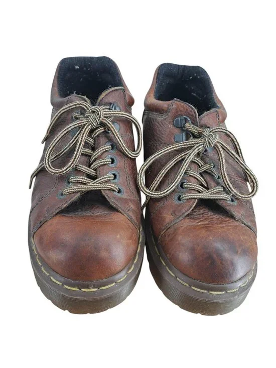 Dr Martens 8312 Chunky Lug Sole Lace Up Shoes Size 9 Mens 10 Womens Oxford Y2K - Picture 3 of 14